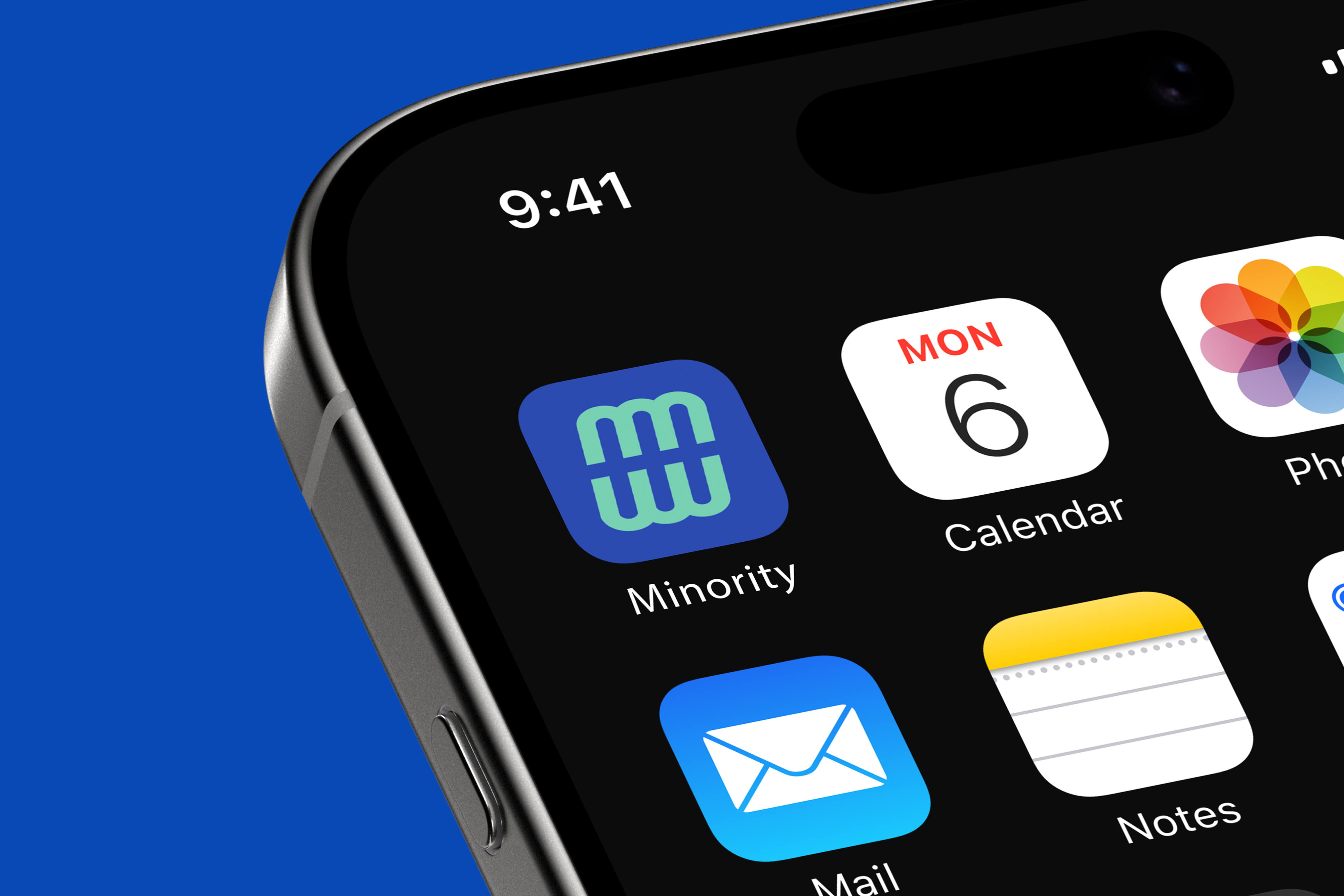 Minority app icon